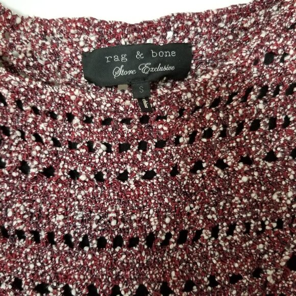 Rag and Bone Red Heart Knit Dress w/ Cut O… - Picture 7 of 10